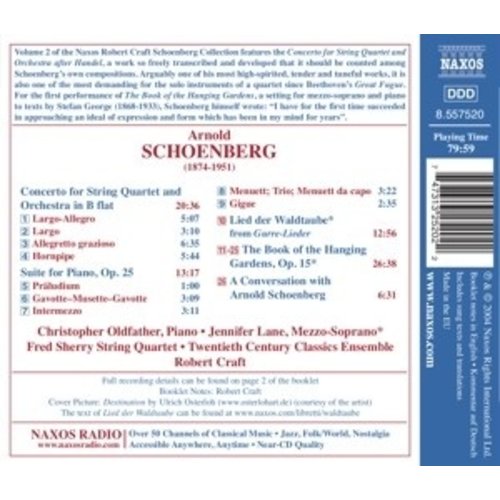 Naxos Schoenberg: Concerto For Strin