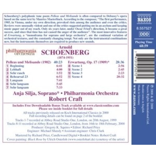 Naxos Schoenberg: Pelleas Und Melisande