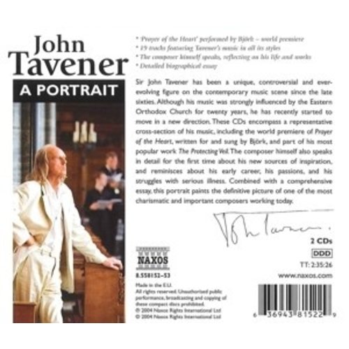 Naxos Tavener -His Life. His Works