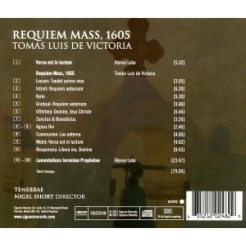 De Victoria: Requiem Mass 1605