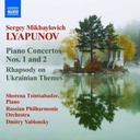 Naxos Lyapunov: Piano Ctos. 1+2