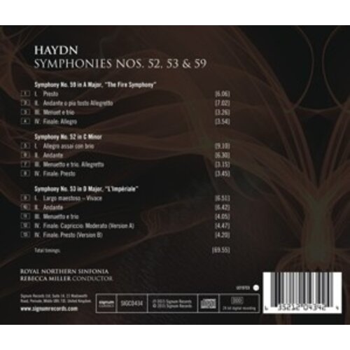 Haydn Symphonies Nos. 52, 53 & 59