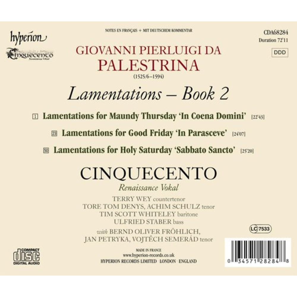 Hyperion Lamentations