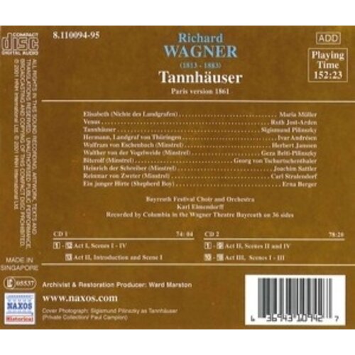 Wagner: Tannhauser