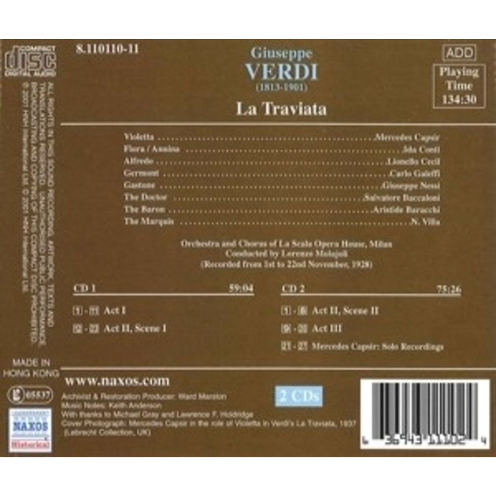 Verdi: La Traviata