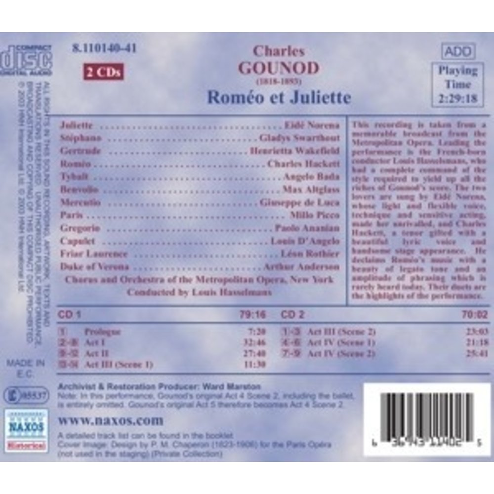 Gounod: Romeo Et Juliette