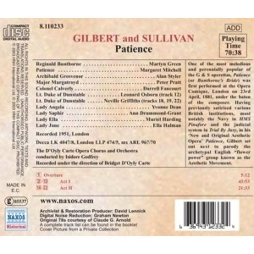 Gilbert & Sullivan: Patience