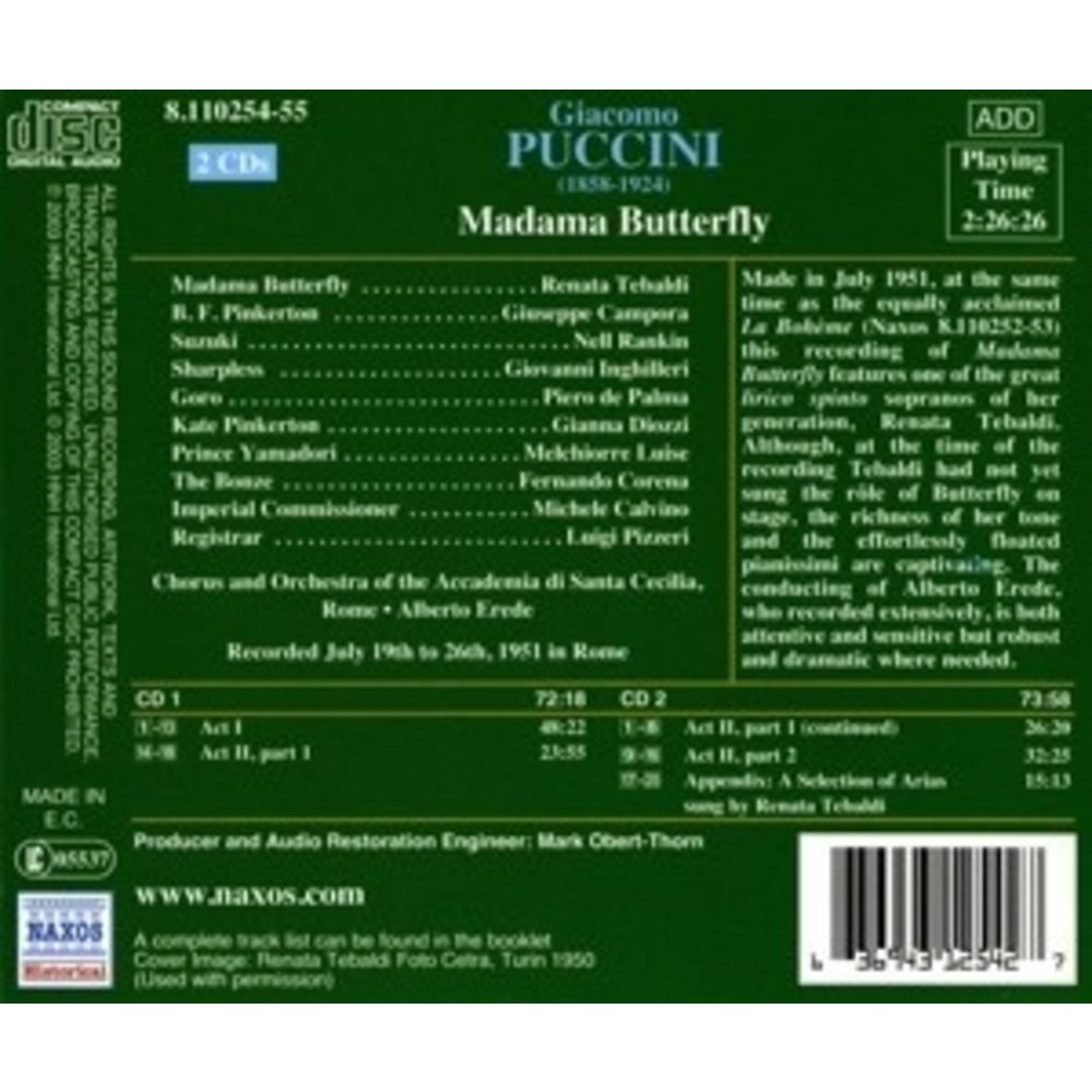 Puccini: Madama Butterfly