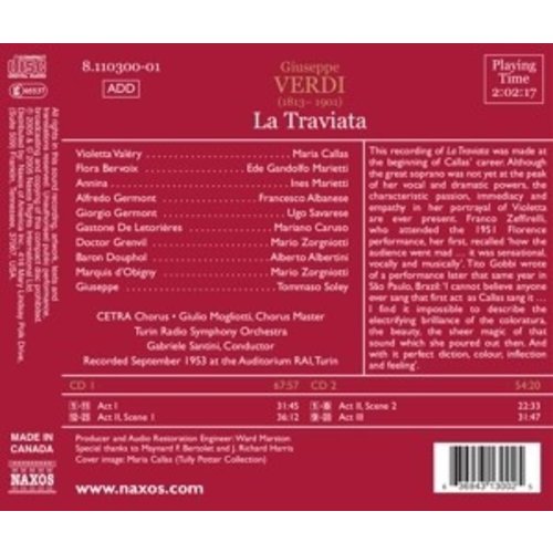 Verdi: Traviata (La) (Callas,