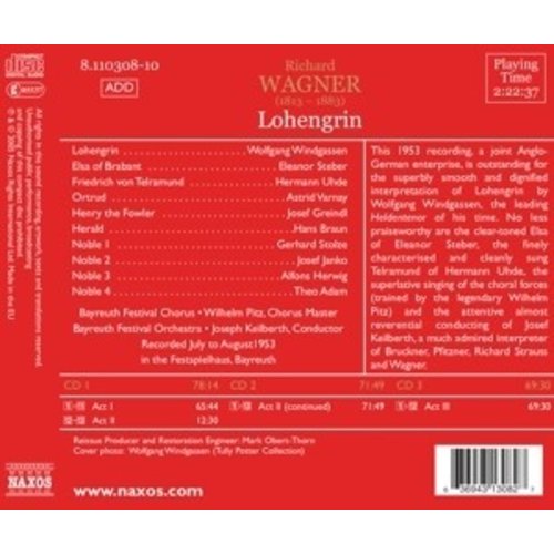 Wagner: Lohengrin (Windgassen,