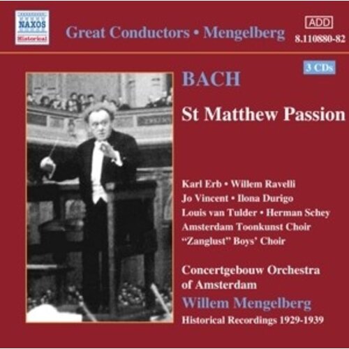 Bach: St Matthew Passion