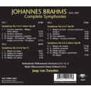 Brilliant Classics Brahms: Complete Symfonieën - Jaap van Zweden (3CD)