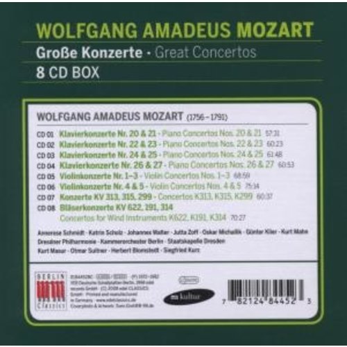 Berlin Classics Mozart: Konzerte