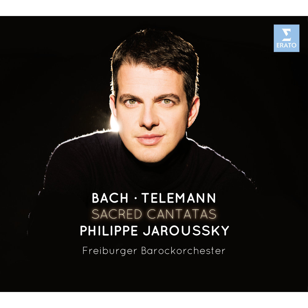 Erato/Warner Classics Bach & Telemann: Sacred Cantatas - Philippe Jaroussky - deluxe versie met dvd