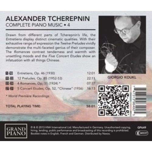 Grand Piano Tcherepnin: Piano Music 4