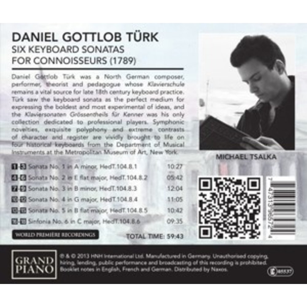 Grand Piano Turk: Six Keyboard Sonatas