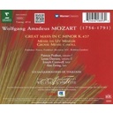 Erato Disques Mozart:great Mass In C Minor