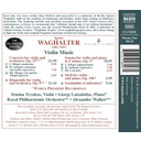 Naxos Waghalter: Violin Concerto