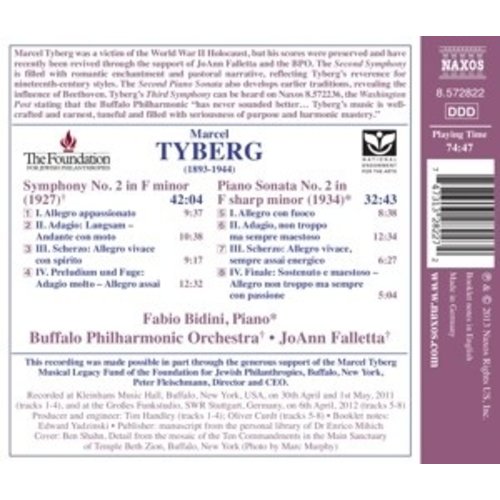 Naxos Tyberg: Symphony No.2