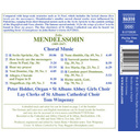 Naxos Mendelssohn: Choral Music