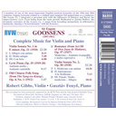 Naxos Goossens: Music For Violin