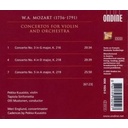 Ondine Violin Concertos 3, 4 & 5