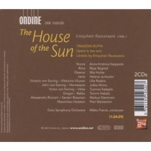 Ondine The House Of The Sun - Opera I