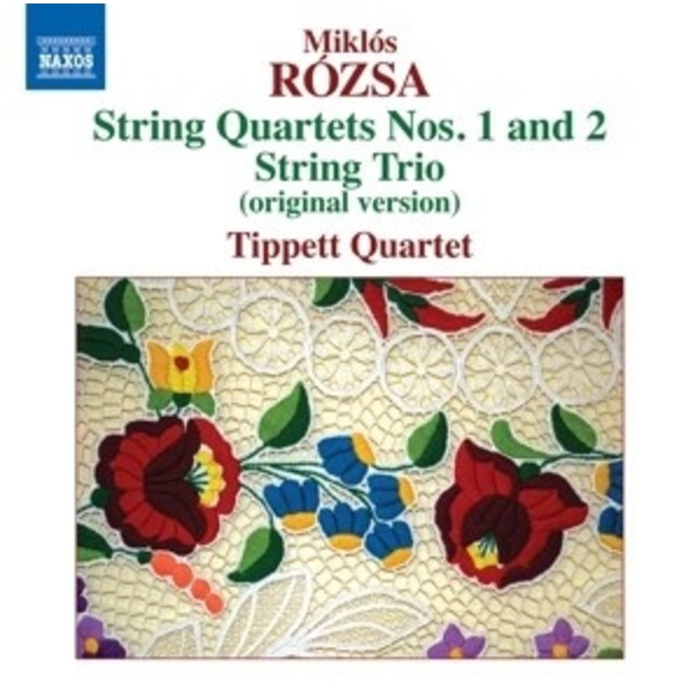 Naxos Rozsa: String Quartets 1+2