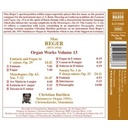 Naxos Reger: Organ Works Vol.13