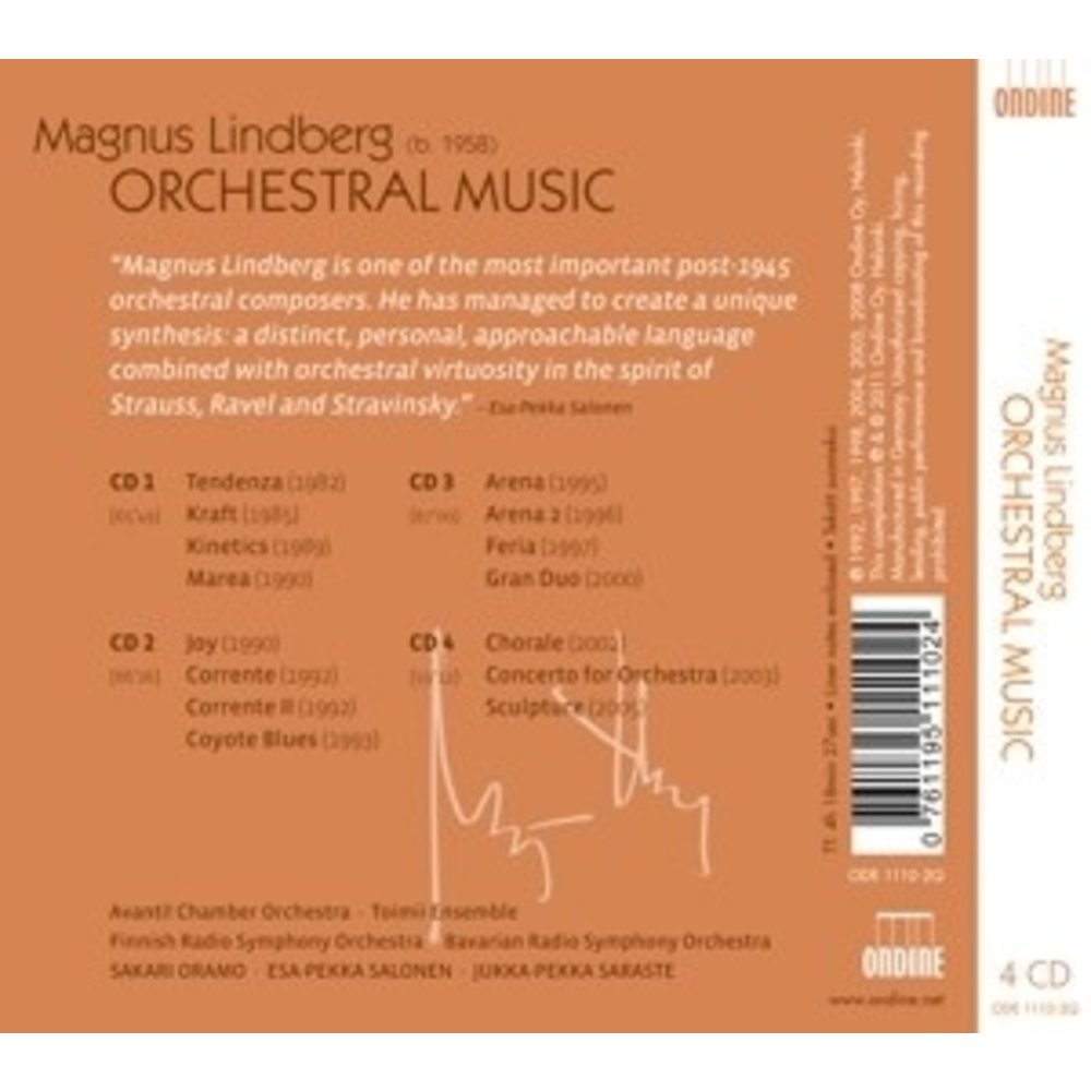 Ondine Lindberg: Orchestral Music