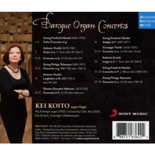 Baroque Organ Concertos
