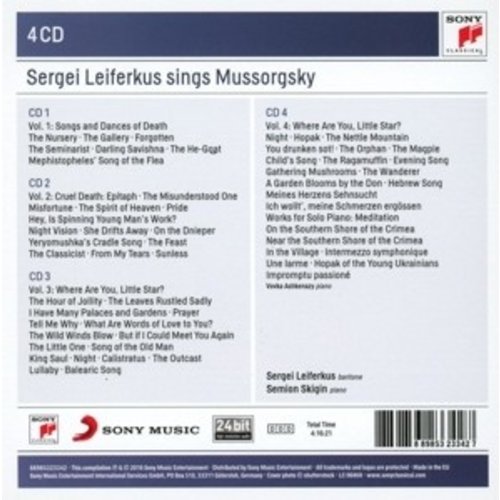 Sony Classical Sings Modest Mussorgsky