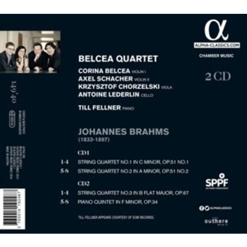 ALPHA String Quartets & Piano Quintet