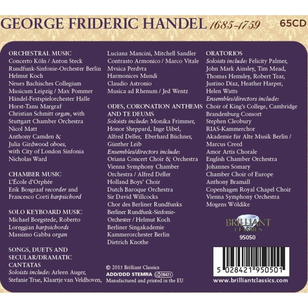 Brilliant Classics Handel Edition