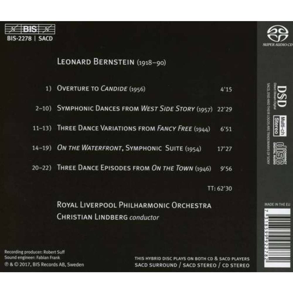 BIS Bernstein: On The Waterfront - RPO