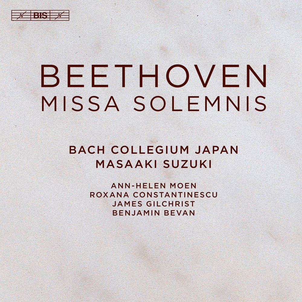 BIS Beethoven: Missa Solemnis - Masaaki Suzuki