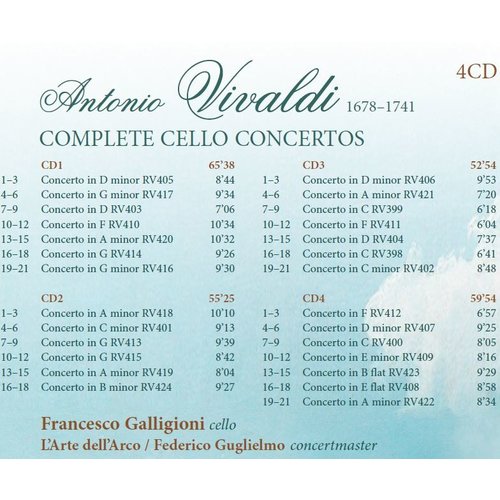 Brilliant Classics Vivaldi: Complete Cello Concertos