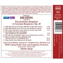 Naxos Brahms: Ein Deutsches Requiem Naxos Brahms: Ein Deutsches Requiem
