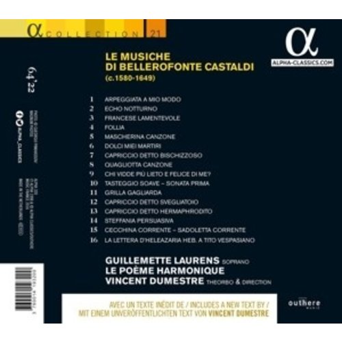 ALPHA Le Musiche Di Bellerofonte Castaldi