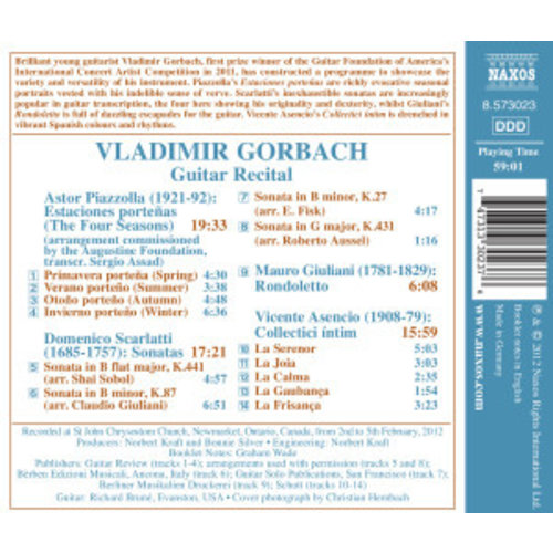 Naxos Gorbach: Guitar Recital