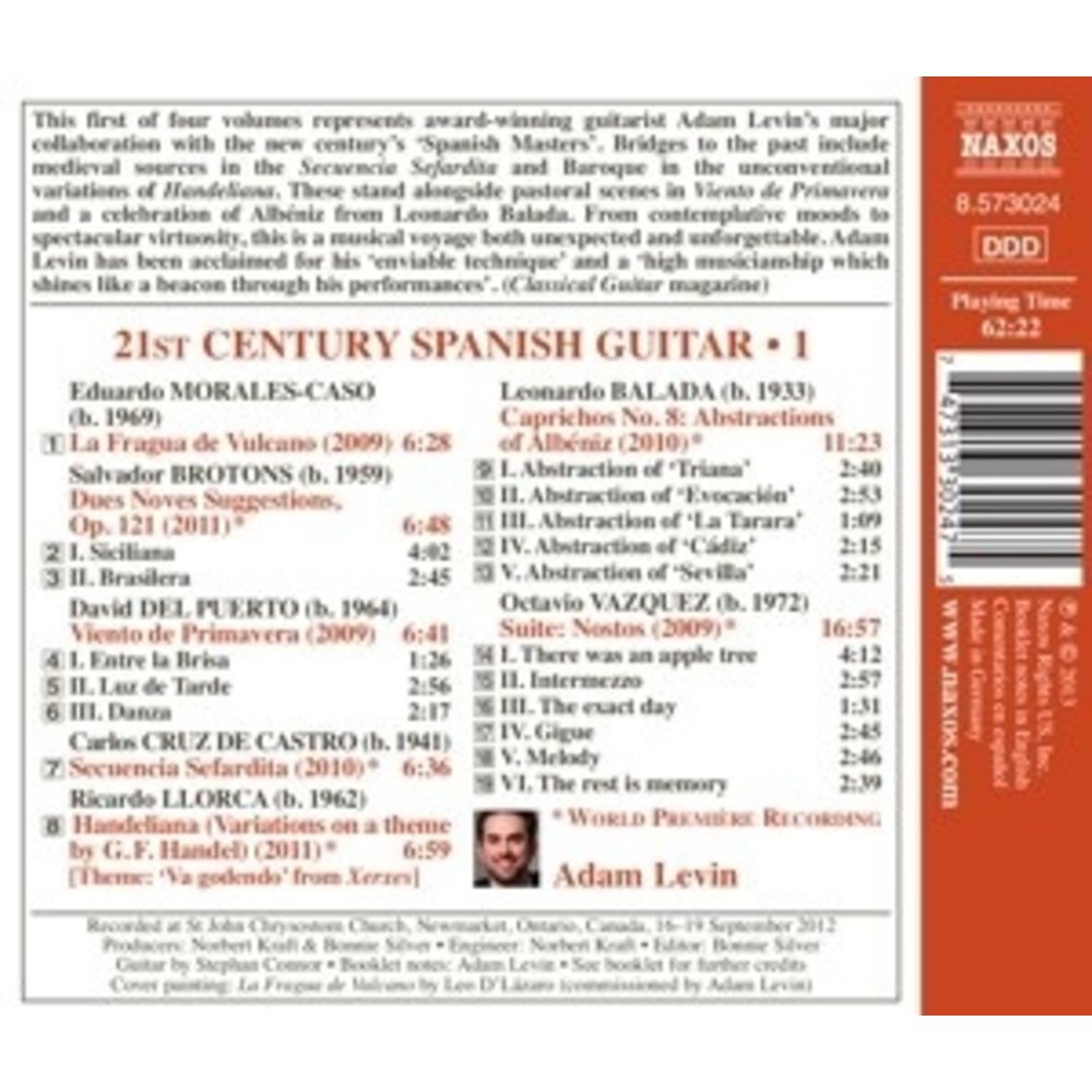Naxos 21St Century Spanish Guitar 1