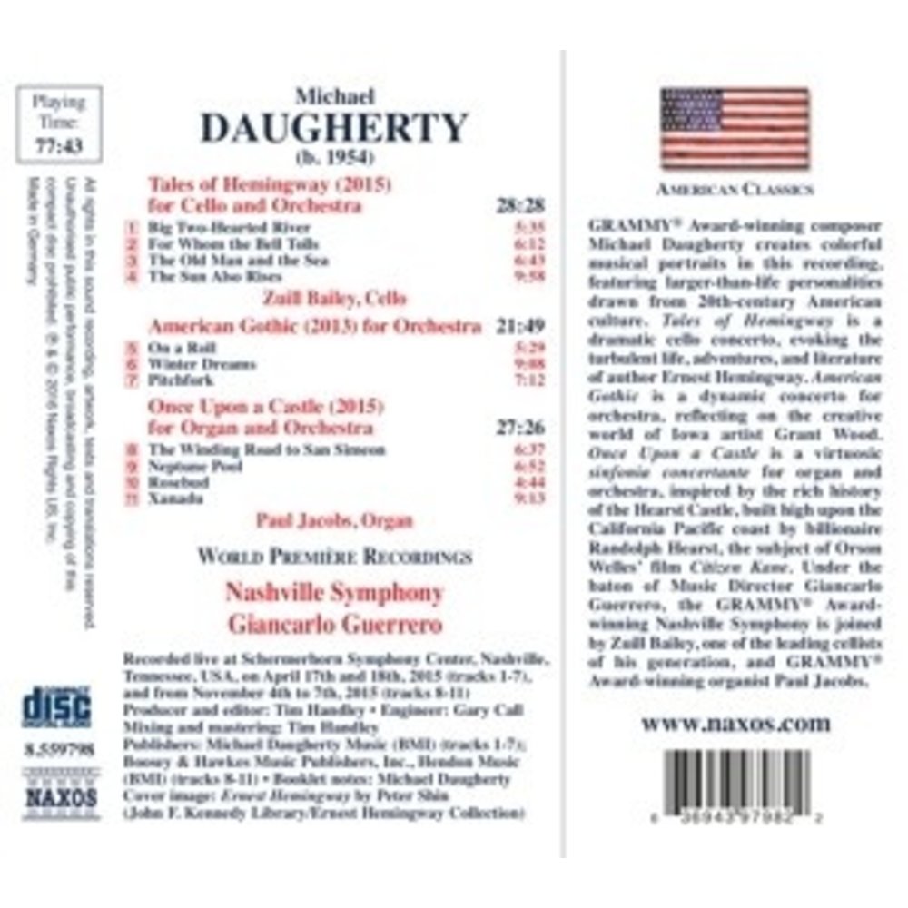 Naxos Tales Of Hemingway American Gothic