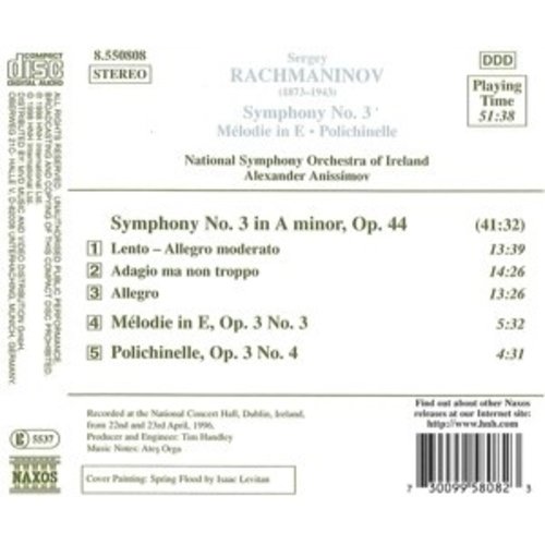 Naxos Rachmaninov: Sym.no. 3
