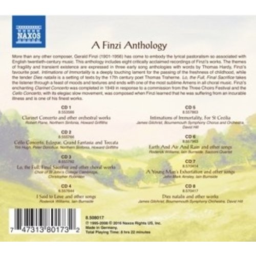 Naxos A Finzi Anthology