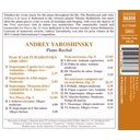 Naxos Yaroshinsky: Piano Recital