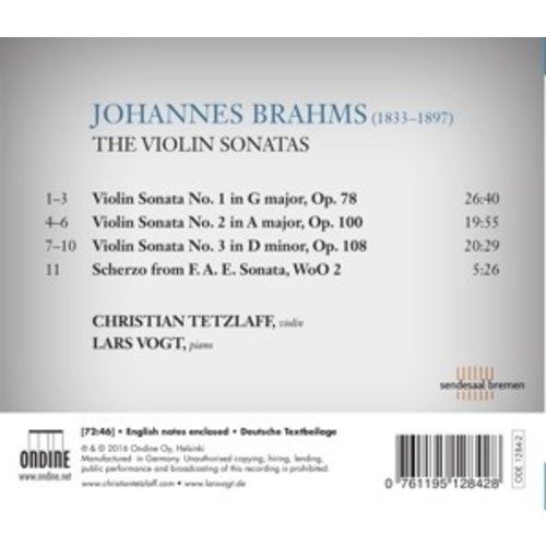 Ondine The Violin Sonatas
