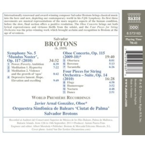 Naxos Brotons: Symphony No.5