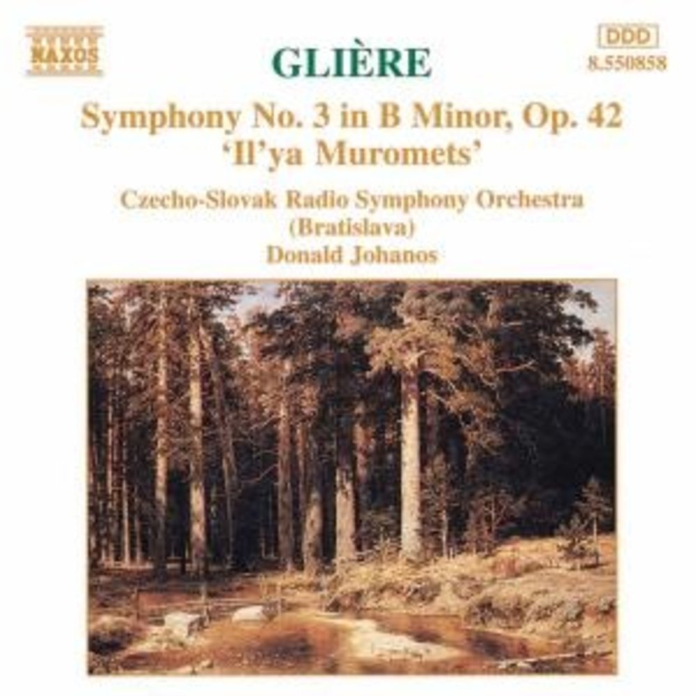 Naxos Gliere:symph. 3 Il'ya Muromets