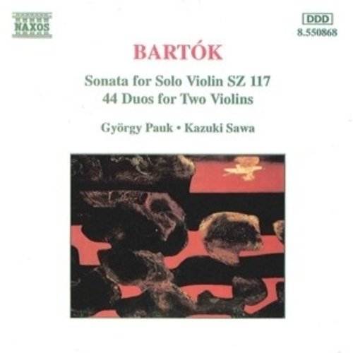 Naxos Bartok:solo Violin Sonata Etc.