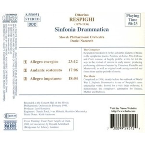 Naxos Respighi:sinfonia Drammatica